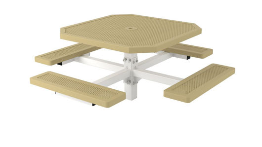 Picture of 46 in. Octagonal Innovated Pedestal In Ground Table