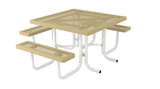 Picture of 46 in. Square Regal Portable Table - 3 Seat