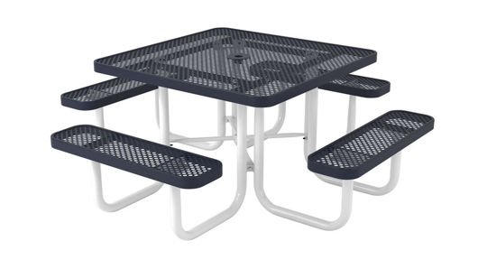 Picture of 46 in. Square Ultra Leisure Perforated Style Table Portable 