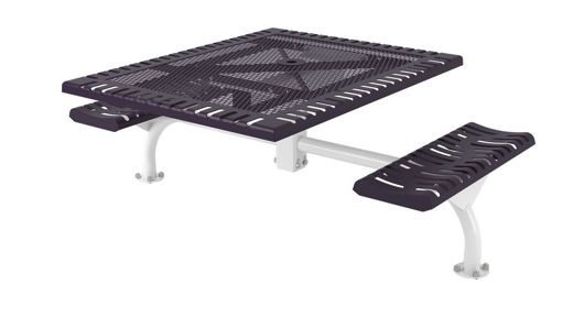 Picture of 46 in. Square Classic Web Table - 2 Seats Surface Mount ADA 