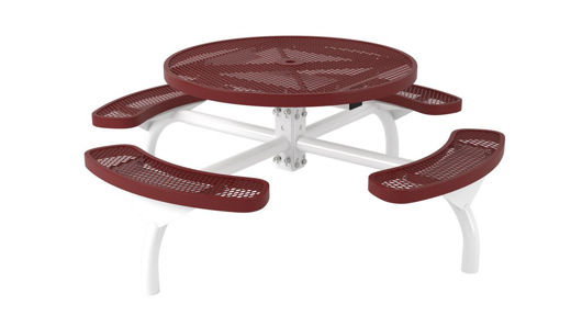 Picture of 46 in. Round Regal Web In Ground Mount Table