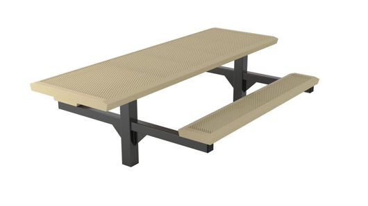 Picture of 8 ft. Infinity Innovated Dbl Ped ADA Table In Ground Mount 