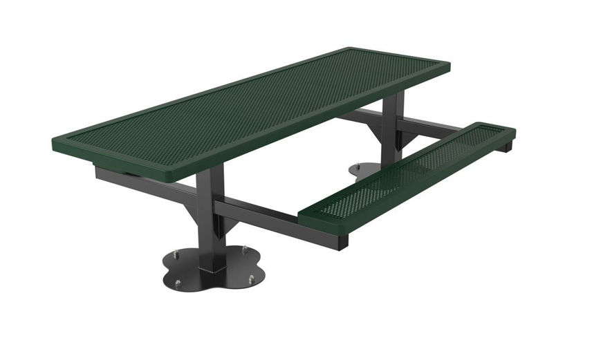 Picture of 8 ft. Innovated Double Pedestal Portable/Surface Mount ADA Table 