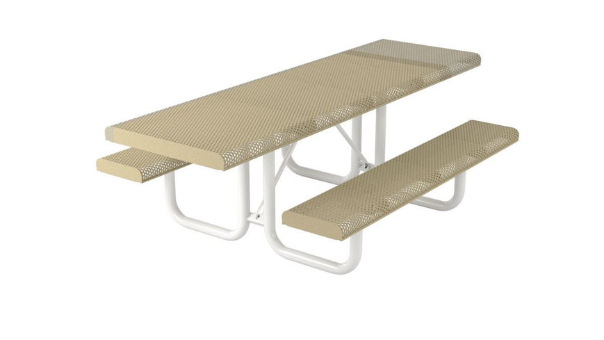 Picture of 8ft. Innovated Rolled Style Rectangular Portable Table 