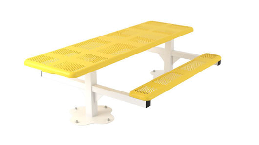 Picture of 8 ft. Innovated Double Pedestal Portable/Surface Mount ADA Table 