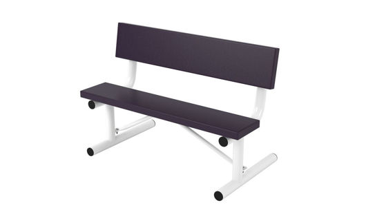 Picture of Plasti Plank Portable Mount Bench w/ Back