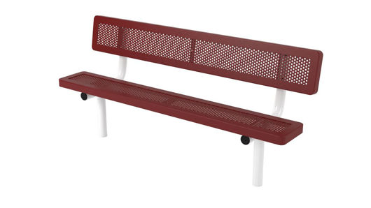 Picture of 6ft. Innovated Style Bench with back In Ground Design 