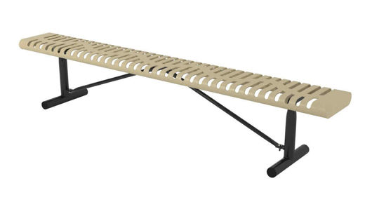 Picture of 8ft. Classic Rolled Style Bench Portable